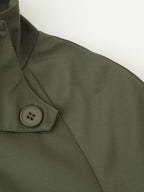 Women's Asymmetrical Long Trench Coat