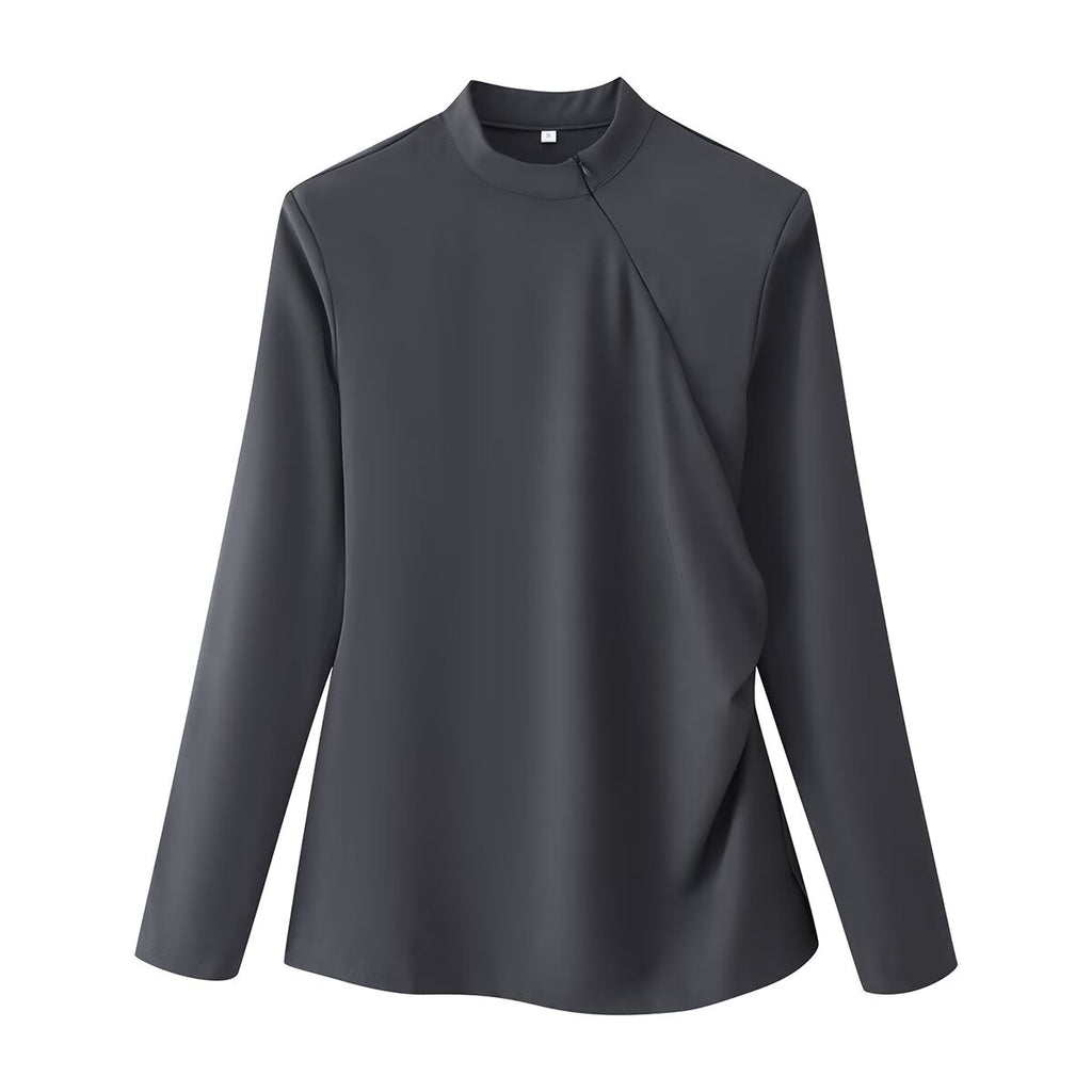Women's Lace-Up Long-Sleeve Top & Pants Set