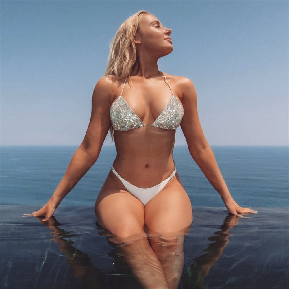 Cross Mirror Bikini Swimwear