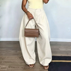 Loose-Fit Office Trousers