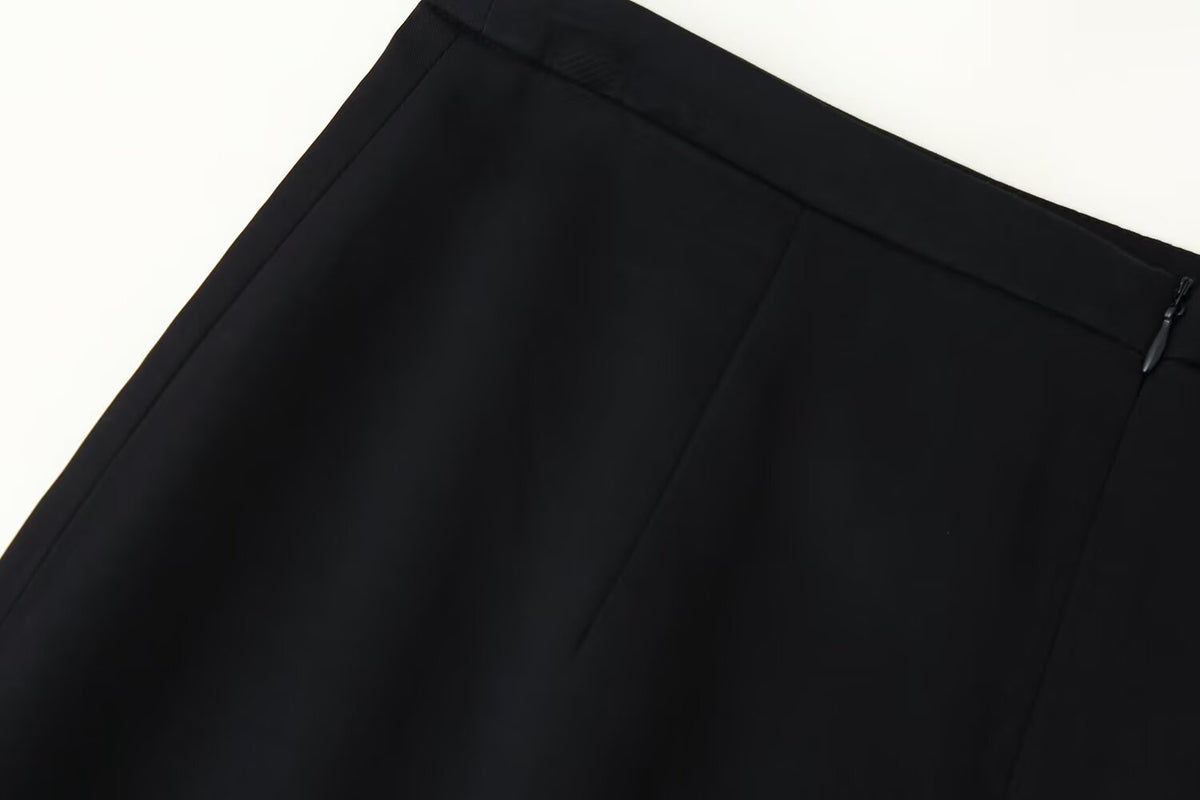 Slim-Fit Lace Skirt