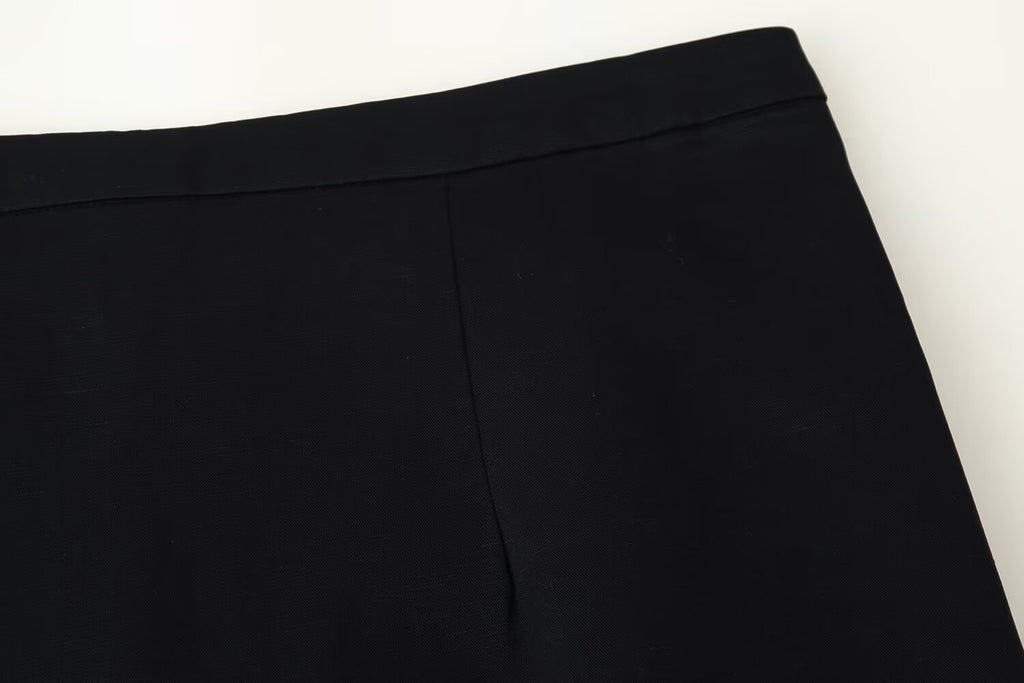 Slim-Fit Lace Skirt
