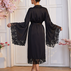 Black Outerwear Gown