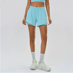 Women's High-Waisted Quick-Dry Workout Shorts