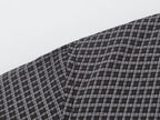 Women's Clothing Autumn Casual Long-Sleeved Plaid Drawstring Stand Up Collar Cotton Padded Coat Jacket Coat