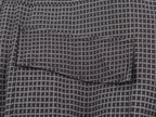 Women's Clothing Autumn Casual Long-Sleeved Plaid Drawstring Stand Up Collar Cotton Padded Coat Jacket Coat