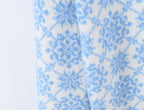 Nordic Retro Design Snowflake Jacquard Fair Island Long Dress