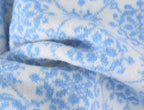 Nordic Retro Design Snowflake Jacquard Fair Island Long Dress