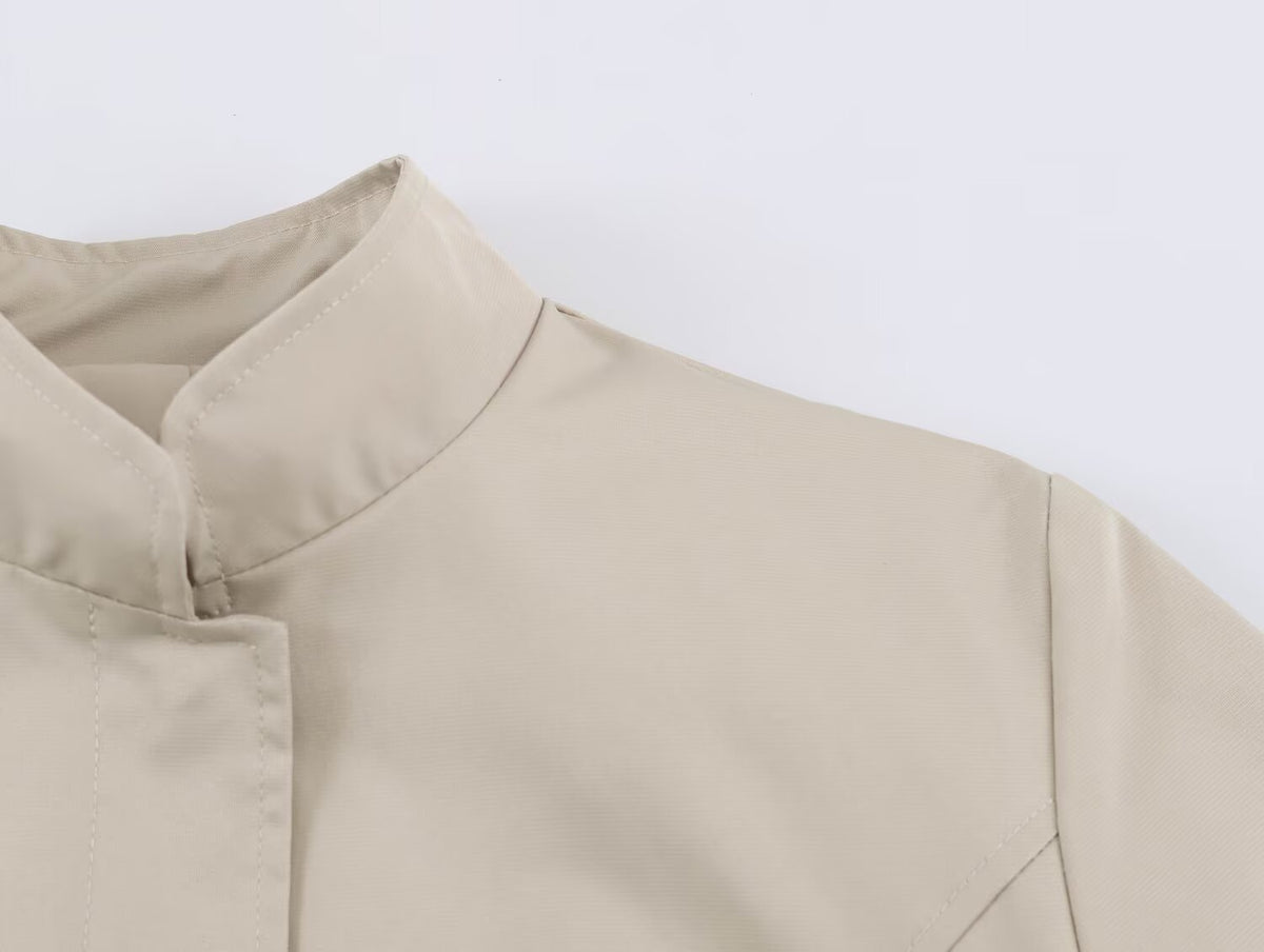 Women's Slim-Fit Double-Breasted Jacket