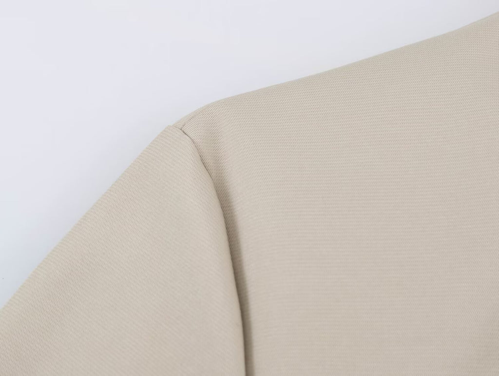 Women's Slim-Fit Double-Breasted Jacket