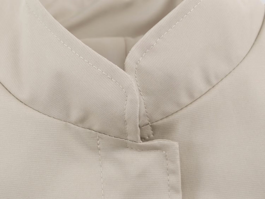 Women's Slim-Fit Double-Breasted Jacket