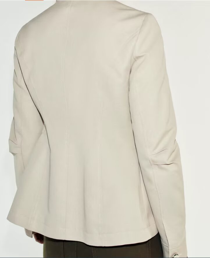 Women's Slim-Fit Double-Breasted Jacket