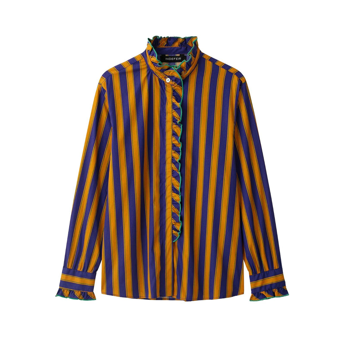 orange and blue stripes