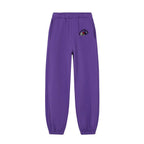 Autumn Winter Round-Neck Long-Sleeve Washed Pants Set