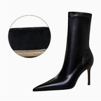 Black with velvet lining