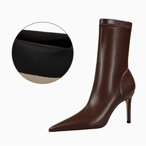 Dark brown, single lining