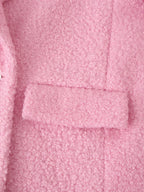 Women's French Polo-Collar Long Coat
