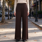 Women's Jacquard Wide-Leg Pants
