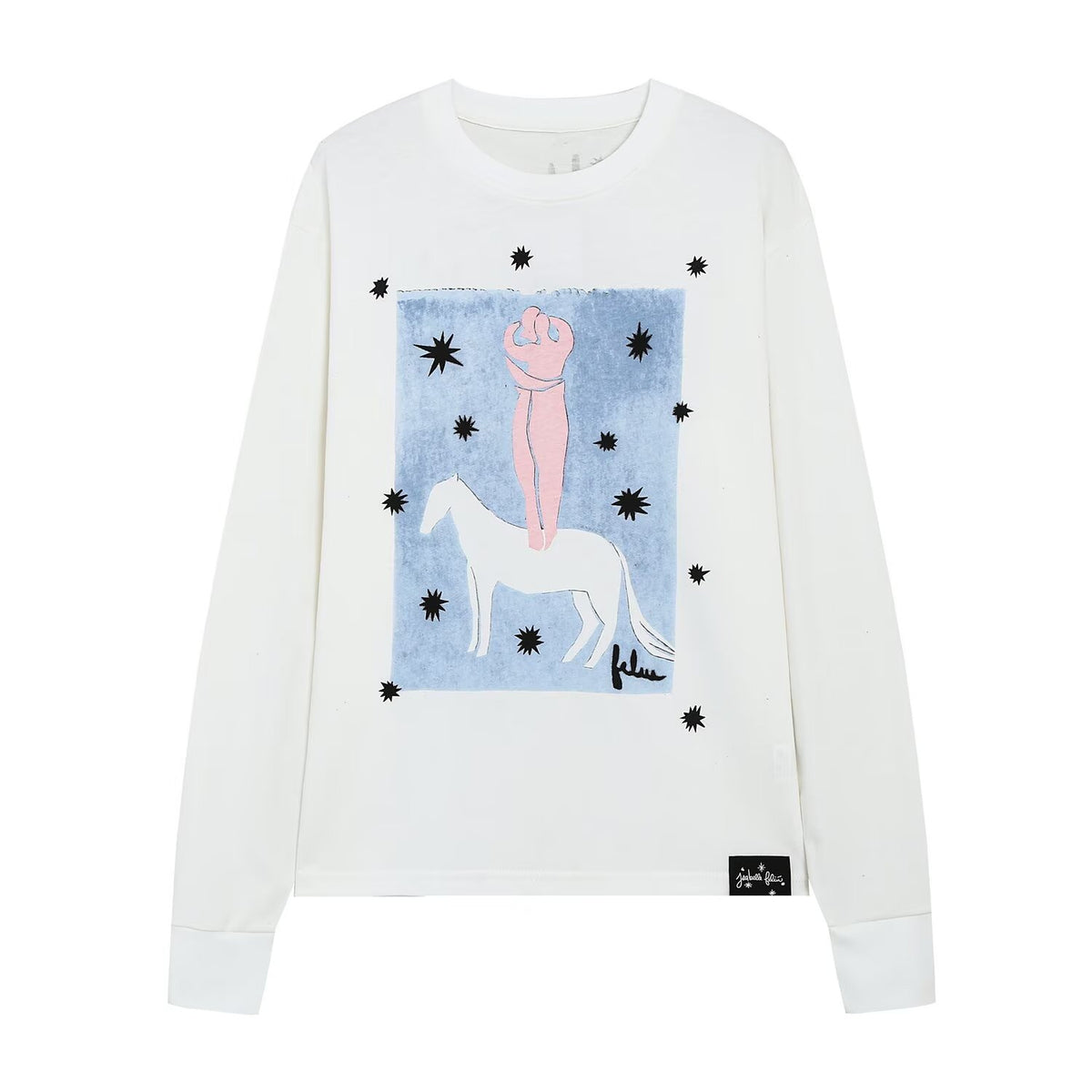 Women's Clothing Autumn Casual Loose Printed Long Sleeve T Shirt