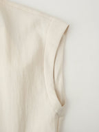 Summer Laminated Decoration Midi Dress