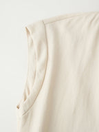 Summer Laminated Decoration Midi Dress