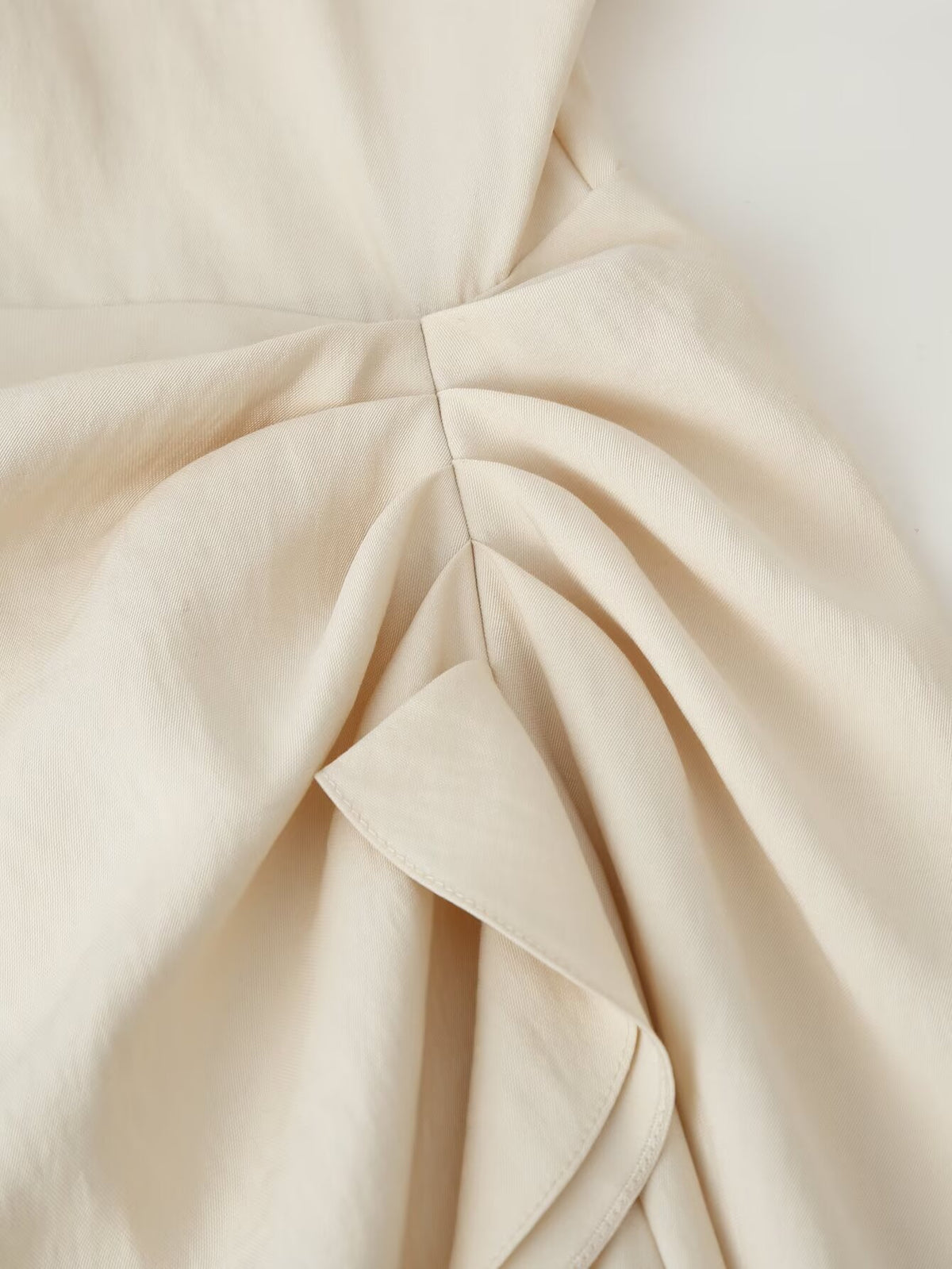 Summer Laminated Decoration Midi Dress