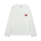 Decorative-Detail Long-Sleeve T-Shirt