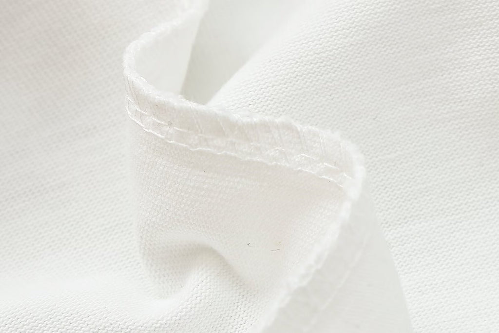Decorative-Detail Long-Sleeve T-Shirt