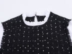 Round-Neck Long-Sleeve Dress