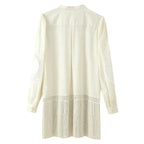 Autumn Clothing Long Sleeve Stand Collar Single Breasted Tassel