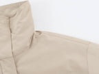 Retro Stand-Collar Utility Jacket