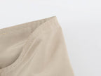Retro Stand-Collar Utility Jacket