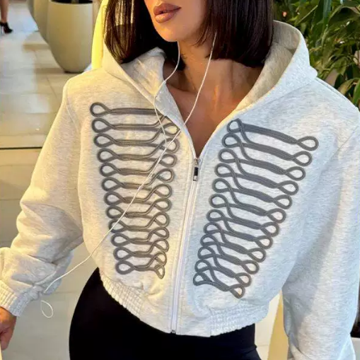 Women's Terry Knit Sweater Coat