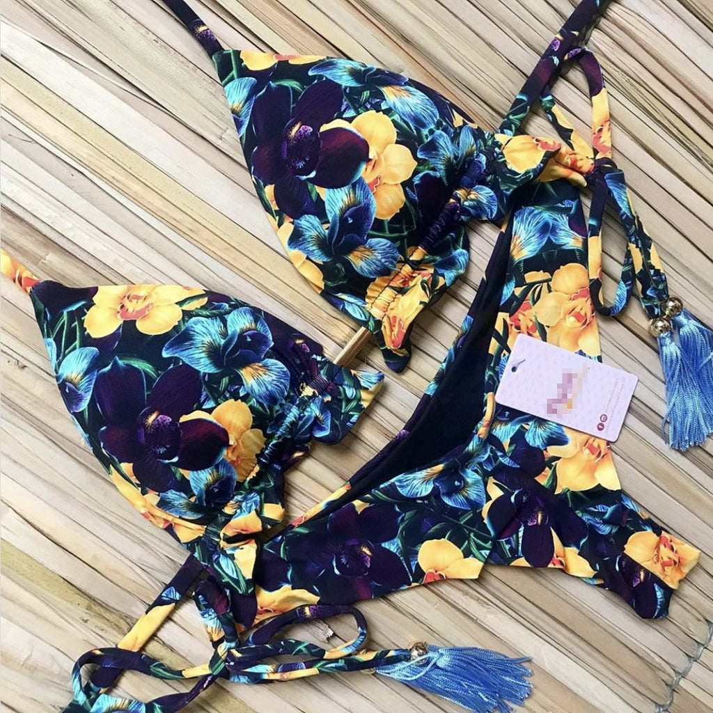 Leopard Print Bikini Swimwear