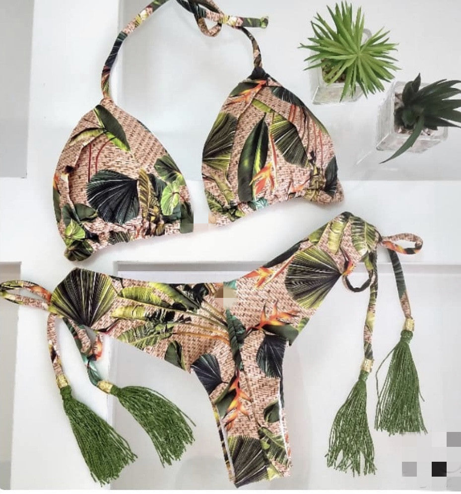 Leopard Print Bikini Swimwear