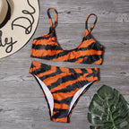 Striped High Waist