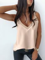 Leopard Print Backless Camisole