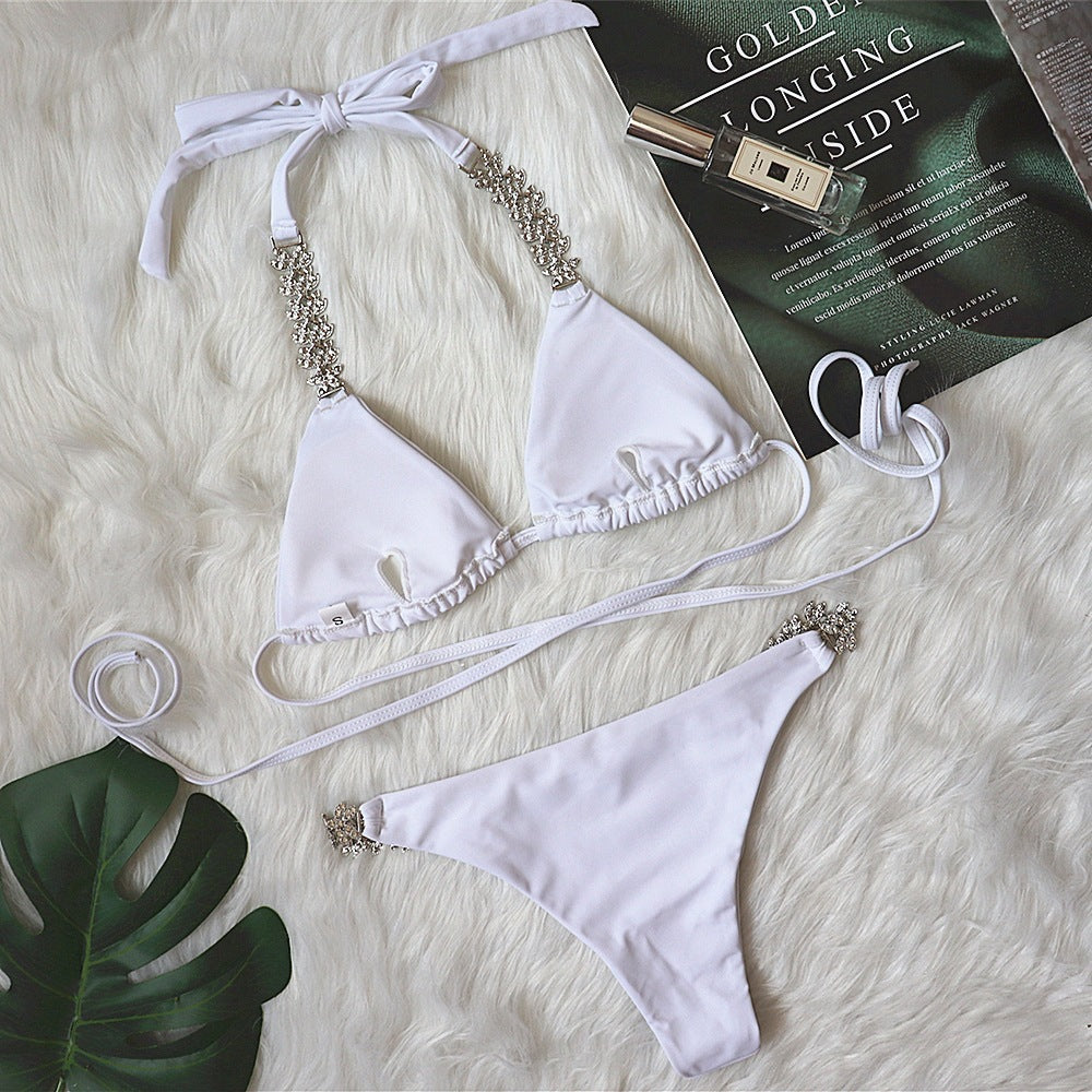 Bandage One-piece Swimwear