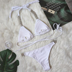 Bandage One-piece Swimwear
