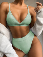 Single Bikini One-piece Swimwear