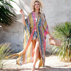 Rayon Printed One-piece Swimwear