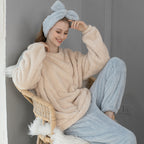 Coral Velvet Pajamas Lingerie