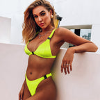 Snap Lace Bikini Swimwear