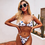 Butterfly Printing Bikini Swimwear