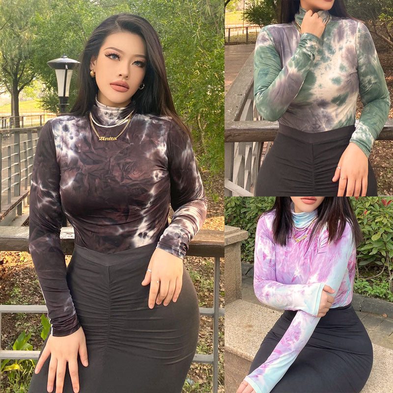 Turtleneck Slim Fit Solid Bodysuit