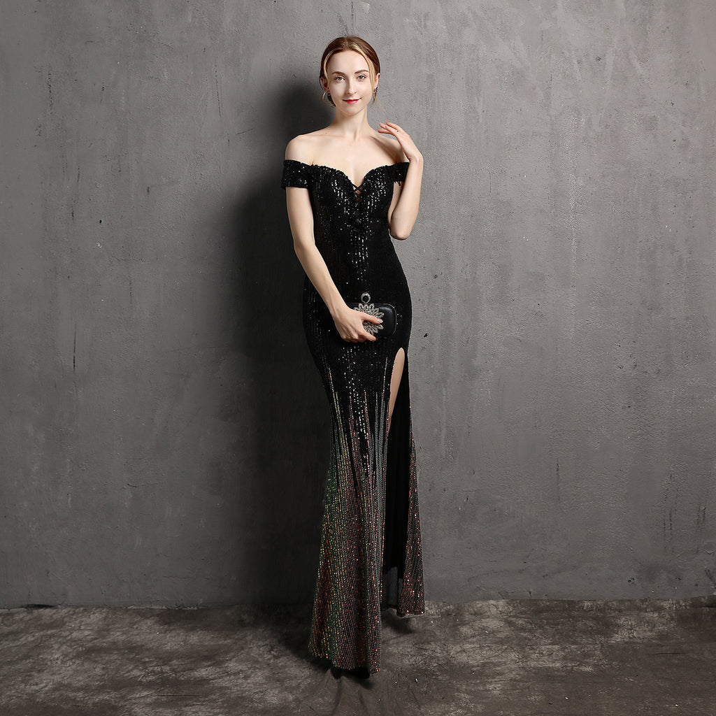 Women's Party Evening Dress Long Slim Fit Bridal
