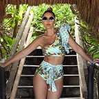 Split One-piece Swimwear