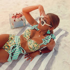 Split One-piece Swimwear