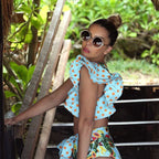 Split One-piece Swimwear