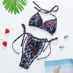 Blouse Banded One-piece Swimwear